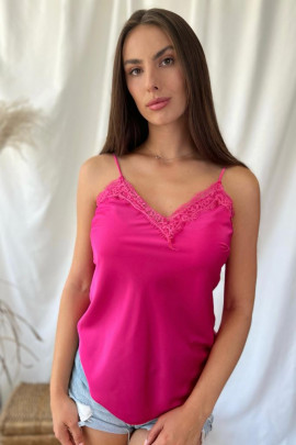 Top LEYLA fuksia